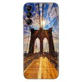 Senada Samsung Galaxy A54 İle Uyumlu Kılıf Silikon Desenli Resimli Kapak Walking Bridge