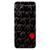 Senada Samsung Galaxy A54 İle Uyumlu Kılıf Silikon Desenli Resimli Kapak Xoxo