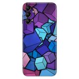 Senada Samsung Galaxy A54 İle Uyumlu Kılıf Silikon Desenli Resimli Uv Kapak 4D Küpler