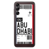 Senada Samsung Galaxy A54 İle Uyumlu Kılıf Silikon Desenli Resimli Uv Kapak Abu Dhabi Uçak Bileti