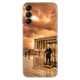 Senada Samsung Galaxy A54 İle Uyumlu Kılıf Silikon Desenli Resimli Uv Kapak Anıtkabir,Color677
