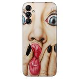 Senada Samsung Galaxy A54 İle Uyumlu Kılıf Silikon Desenli Resimli Uv Kapak Aramızda Kalsın