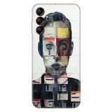 Senada Samsung Galaxy A54 İle Uyumlu Kılıf Silikon Desenli Resimli Uv Kapak Art Collage