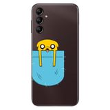 Senada Samsung Galaxy A54 İle Uyumlu Kılıf Silikon Desenli Resimli Uv Kapak Cep Dog