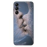 Senada Samsung Galaxy A54 İle Uyumlu Kılıf Silikon Desenli Resimli Uv Kapak Dijital Aşk