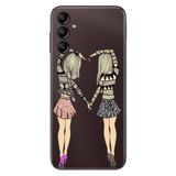 Senada Samsung Galaxy A54 İle Uyumlu Kılıf Silikon Desenli Resimli Uv Kapak Dost