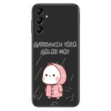 Senada Samsung Galaxy A54 İle Uyumlu Kılıf Silikon Desenli Resimli Uv Kapak Garibanın Yüzü Gülür Mü?