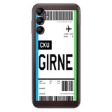Senada Samsung Galaxy A54 İle Uyumlu Kılıf Silikon Desenli Resimli Uv Kapak Girne Uçak Bileti