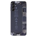 Senada Samsung Galaxy A54 İle Uyumlu Kılıf Silikon Desenli Resimli Uv Kapak Iphone Mekanik