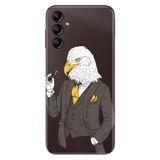 Senada Samsung Galaxy A54 İle Uyumlu Kılıf Silikon Desenli Resimli Uv Kapak Kartal Bey