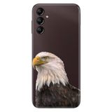 Senada Samsung Galaxy A54 İle Uyumlu Kılıf Silikon Desenli Resimli Uv Kapak Kartal,Color266
