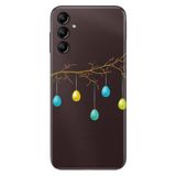 Senada Samsung Galaxy A54 İle Uyumlu Kılıf Silikon Desenli Resimli Uv Kapak Kır Düğünü