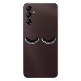 Senada Samsung Galaxy A54 İle Uyumlu Kılıf Silikon Desenli Resimli Uv Kapak Kirpik