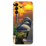 Senada Samsung Galaxy A54 İle Uyumlu Kılıf Silikon Desenli Resimli Uv Kapak Kızılistanbul