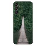 Senada Samsung Galaxy A54 İle Uyumlu Kılıf Silikon Desenli Resimli Uv Kapak Korku Köprüsü