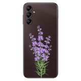 Senada Samsung Galaxy A54 İle Uyumlu Kılıf Silikon Desenli Resimli Uv Kapak Lavanta
