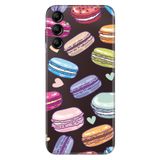 Senada Samsung Galaxy A54 İle Uyumlu Kılıf Silikon Desenli Resimli Uv Kapak Macaron