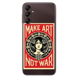 Senada Samsung Galaxy A54 İle Uyumlu Kılıf Silikon Desenli Resimli Uv Kapak Make Art