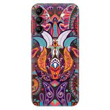 Senada Samsung Galaxy A54 İle Uyumlu Kılıf Silikon Desenli Resimli Uv Kapak Mandala Aşk