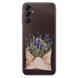 Senada Samsung Galaxy A54 İle Uyumlu Kılıf Silikon Desenli Resimli Uv Kapak Mektup