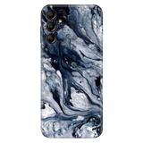 Senada Samsung Galaxy A54 İle Uyumlu Kılıf Silikon Desenli Resimli Uv Kapak Mermer Desen