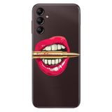 Senada Samsung Galaxy A54 İle Uyumlu Kılıf Silikon Desenli Resimli Uv Kapak Mermidudak