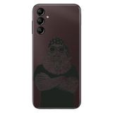 Senada Samsung Galaxy A54 İle Uyumlu Kılıf Silikon Desenli Resimli Uv Kapak Motorcu Baba