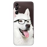 Senada Samsung Galaxy A54 İle Uyumlu Kılıf Silikon Desenli Resimli Uv Kapak Prof Dog