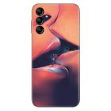Senada Samsung Galaxy A54 İle Uyumlu Kılıf Silikon Desenli Resimli Uv Kapak Romantik