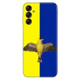 Senada Samsung Galaxy A54 İle Uyumlu Kılıf Silikon Desenli Resimli Uv Kapak Sarı Kanaryam