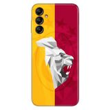 Senada Samsung Galaxy A54 İle Uyumlu Kılıf Silikon Desenli Resimli Uv Kapak Sarı Kırmızı Şampiyon