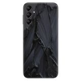 Senada Samsung Galaxy A54 İle Uyumlu Kılıf Silikon Desenli Resimli Uv Kapak Siyah Beton