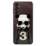 Senada Samsung Galaxy A54 İle Uyumlu Kılıf Silikon Desenli Resimli Uv Kapak Skull Panda