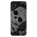 Senada Samsung Galaxy A54 İle Uyumlu Kılıf Silikon Desenli Resimli Uv Kapak Skuller