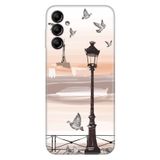 Senada Samsung Galaxy A54 İle Uyumlu Kılıf Silikon Desenli Resimli Uv Kapak Sonbahar,Color336