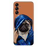 Senada Samsung Galaxy A54 İle Uyumlu Kılıf Silikon Desenli Resimli Uv Kapak Stil Pug