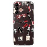 Senada Samsung Galaxy A54 İle Uyumlu Kılıf Silikon Desenli Resimli Uv Kapak Tarz Moda