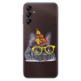 Senada Samsung Galaxy A54 İle Uyumlu Kılıf Silikon Desenli Resimli Uv Kapak Ufak Pug