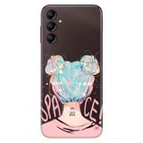 Senada Samsung Galaxy A54 İle Uyumlu Kılıf Silikon Desenli Resimli Uv Kapak Uzaydan Gelen Kız