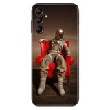 Senada Samsung Galaxy A54 İle Uyumlu Kılıf Silikon Desenli Resimli Uv Kapak Uzayın Sahibi