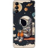 Senada Samsung Galaxy A54 Kılıf Desenli Baskılı Tpu Rubber Kapak Astro - 001-Renkli