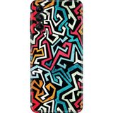 Senada Samsung Galaxy A54 Kılıf Desenli Baskılı Tpu Rubber Kapak Graffiti - 001-Renkli