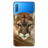 Senada Samsung Galaxy A7 2018 İle Uyumlu Kılıf Desenli Baskılı Silikon Asil Aslan Kaplan