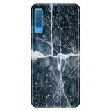 Senada Samsung Galaxy A7 2018 İle Uyumlu Kılıf Desenli Baskılı Silikon Bells Mermer