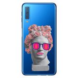 Senada Samsung Galaxy A7 2018 İle Uyumlu Kılıf Desenli Baskılı Silikon Cool Tanrıça