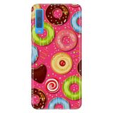 Senada Samsung Galaxy A7 2018 İle Uyumlu Kılıf Desenli Baskılı Silikon Donut