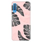 Senada Samsung Galaxy A7 2018 İle Uyumlu Kılıf Desenli Baskılı Silikon Hawai Stil