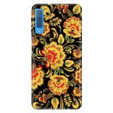 Senada Samsung Galaxy A7 2018 İle Uyumlu Kılıf Desenli Baskılı Silikon Khokhloma