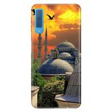 Senada Samsung Galaxy A7 2018 İle Uyumlu Kılıf Desenli Baskılı Silikon Kızılistanbul