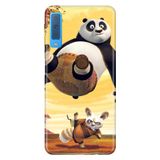Senada Samsung Galaxy A7 2018 İle Uyumlu Kılıf Desenli Baskılı Silikon Kungfu Panda